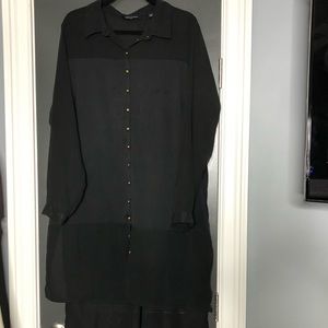 Fashion To Figure Sheer Tunic